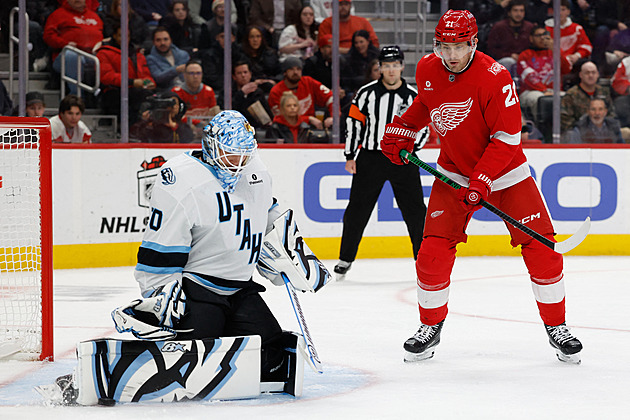 Vejmelka kraluje NHL v počtu výher, na ledě Detroitu byl třetí hvězdou