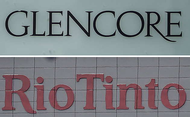 Firmy Rio Tinto a Glencore jednají o spojení, vznikl by největší těžař na světě