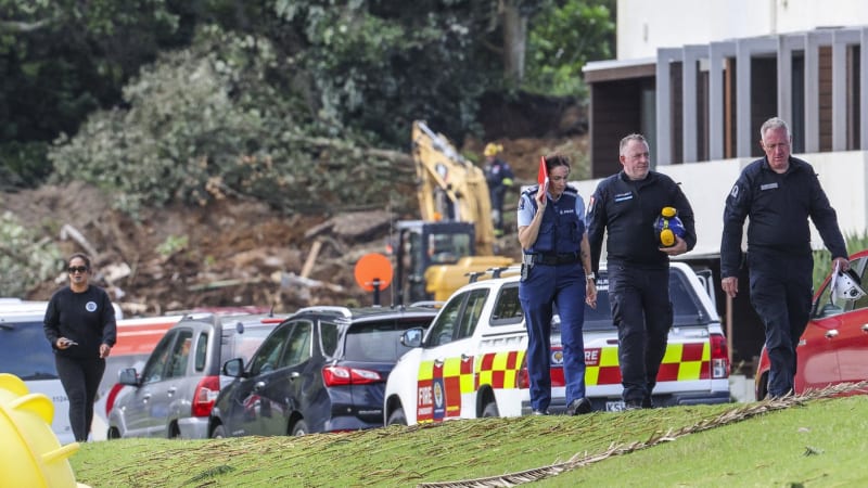 Sesuv půdy na Novém Zélandu: Pohřešuje se několik lidí, včetně dětí. Zemi sužují deště
