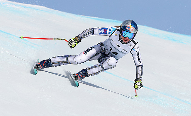 Po olympiádě v nejlepší formě. Ledecká ovládla první trénink na sjezd v Soldeu