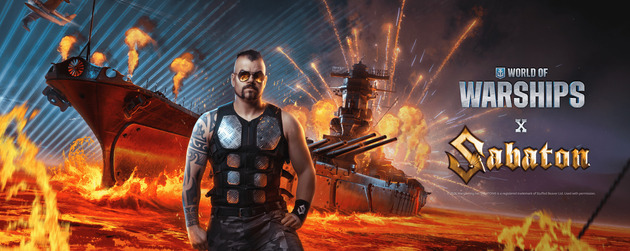 Sabaton vyplouvají s Jamato. Ve hře World of Warships