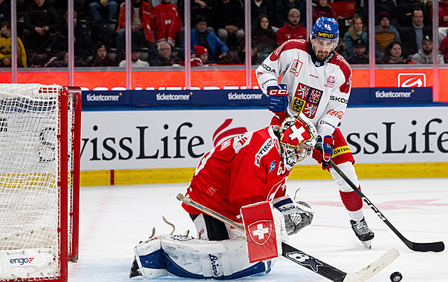 ONLINE: Česko - Švýcarsko. Hokejisté zakončují domácí turnaj s otloukánkem