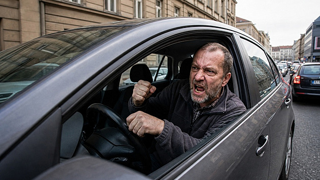 Jak to vidí čeští řidiči? Vytroubit a zmlátit! Každý pátý se lepí na kufr, jiní se chtějí bít
